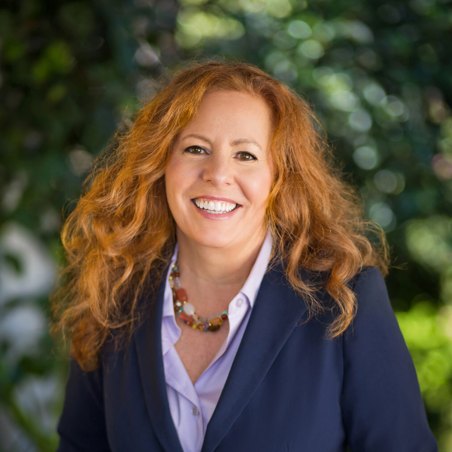 Business portraits of a female outside in at our portrait park in Sacramento, California